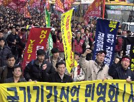 S. Korean workers call for shorter work hours